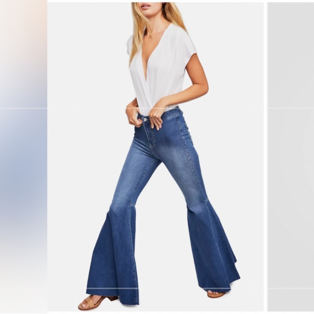 Free People Float On Flare Jean size 25